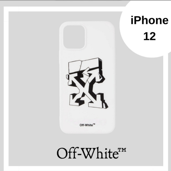 Off-White Arrow White iPhone 12 Pro Case AUTHENTIC New in Box - Picture 3 of 5